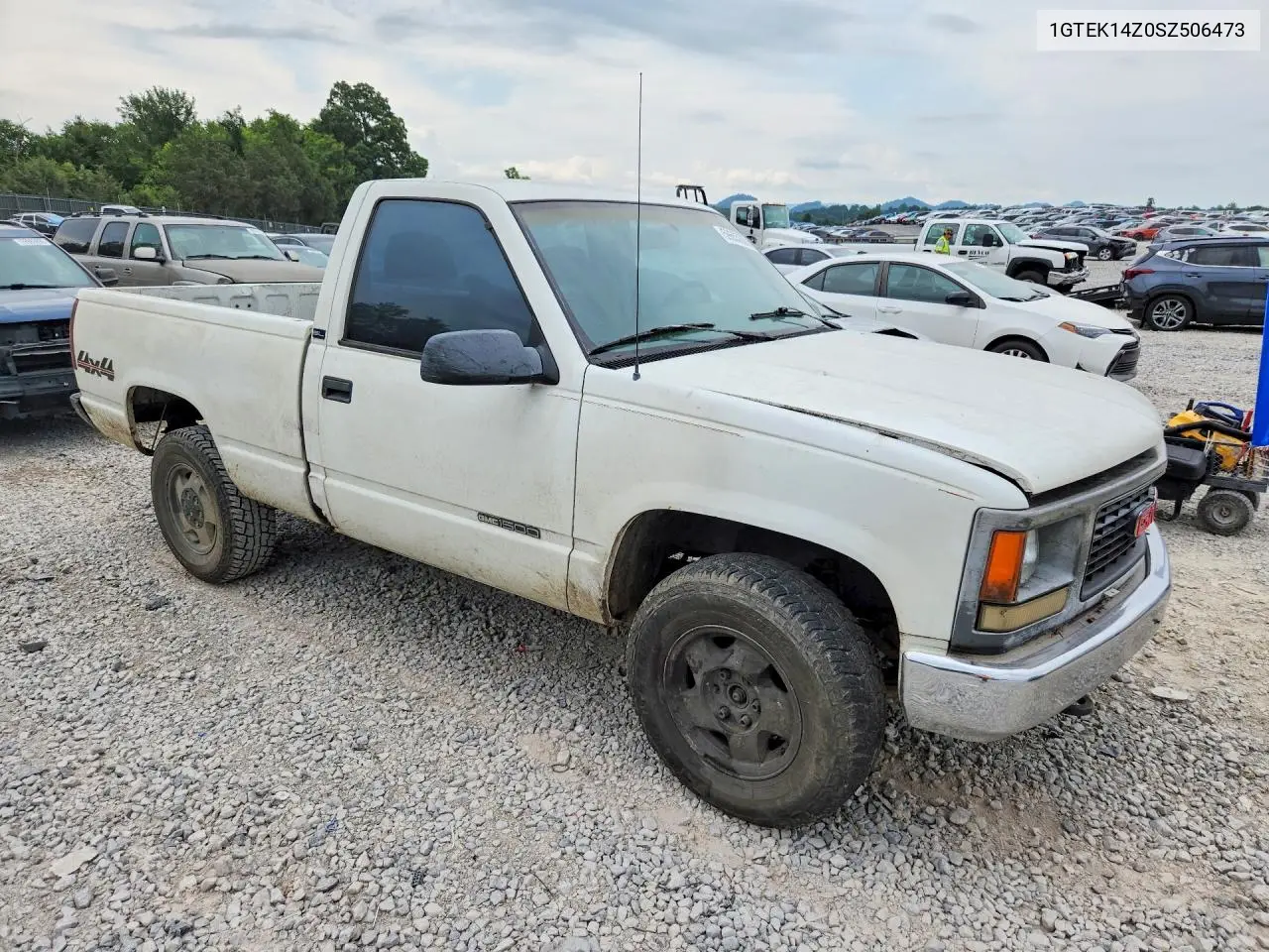 1995 GMC Sierra K1500 VIN: 1GTEK14Z0SZ506473 Lot: 59655636