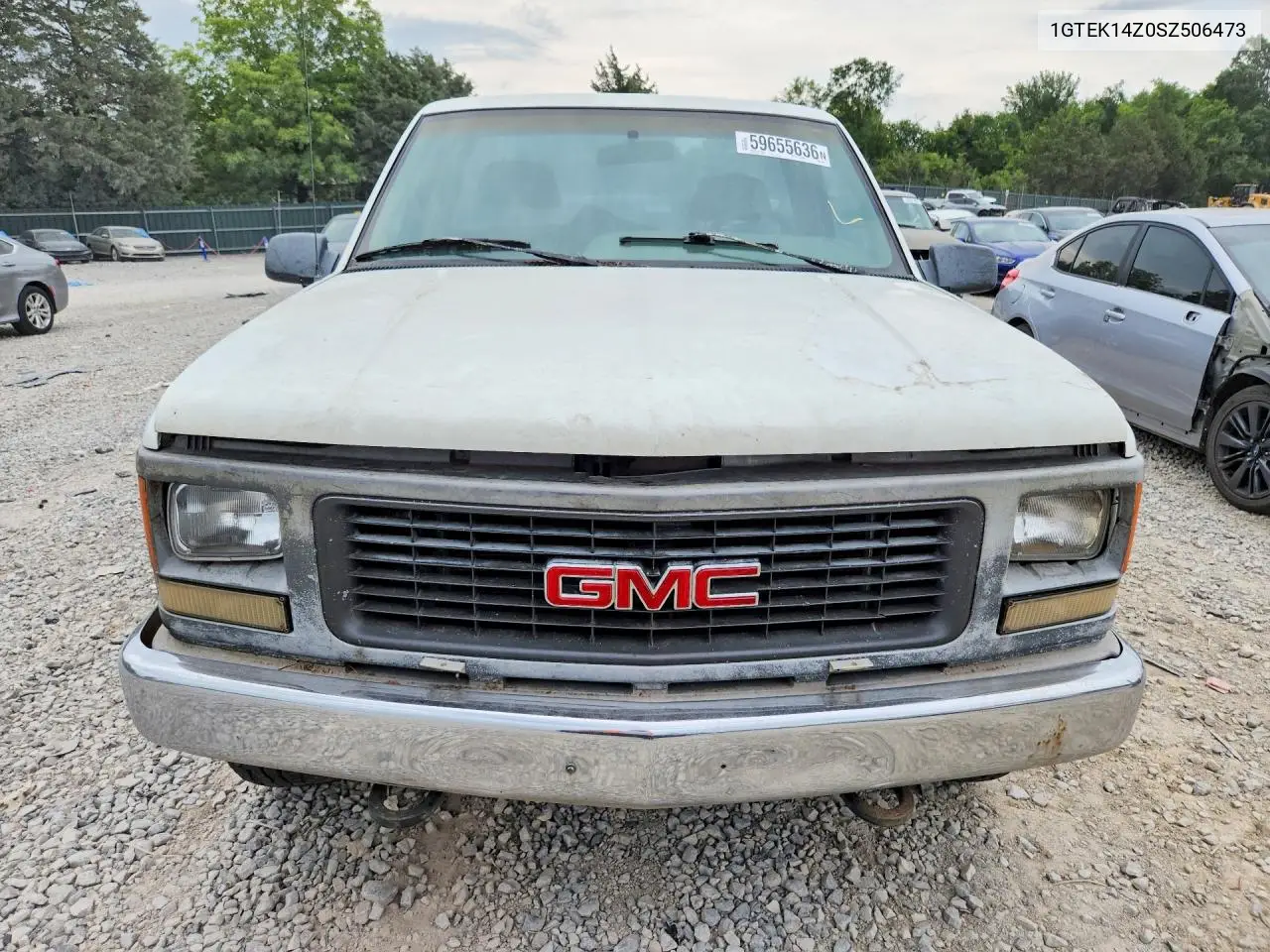 1995 GMC Sierra K1500 VIN: 1GTEK14Z0SZ506473 Lot: 59655636