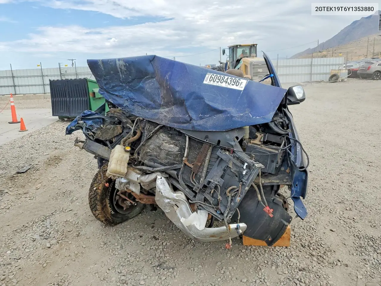 2000 GMC New Sierra K1500 VIN: 2GTEK19T6Y1353880 Lot: 60984396
