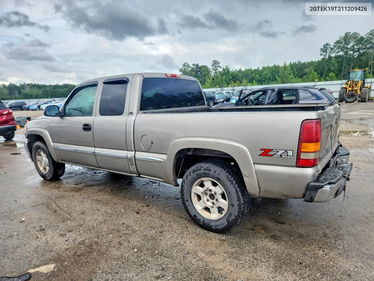 2001 GMC New Sierra K1500 VIN: 2GTEK19T211209426 Lot: 57469086