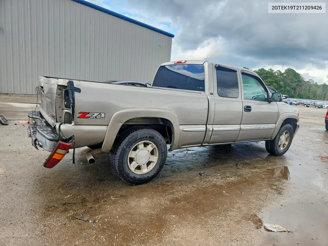 2001 GMC New Sierra K1500 VIN: 2GTEK19T211209426 Lot: 57469086