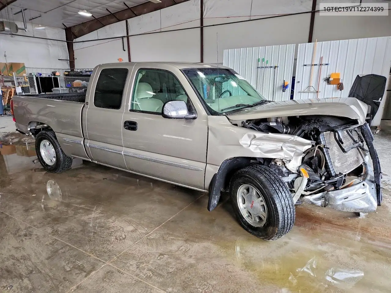 2001 GMC New Sierra C1500 VIN: 1GTEC19V11Z274399 Lot: 61347756