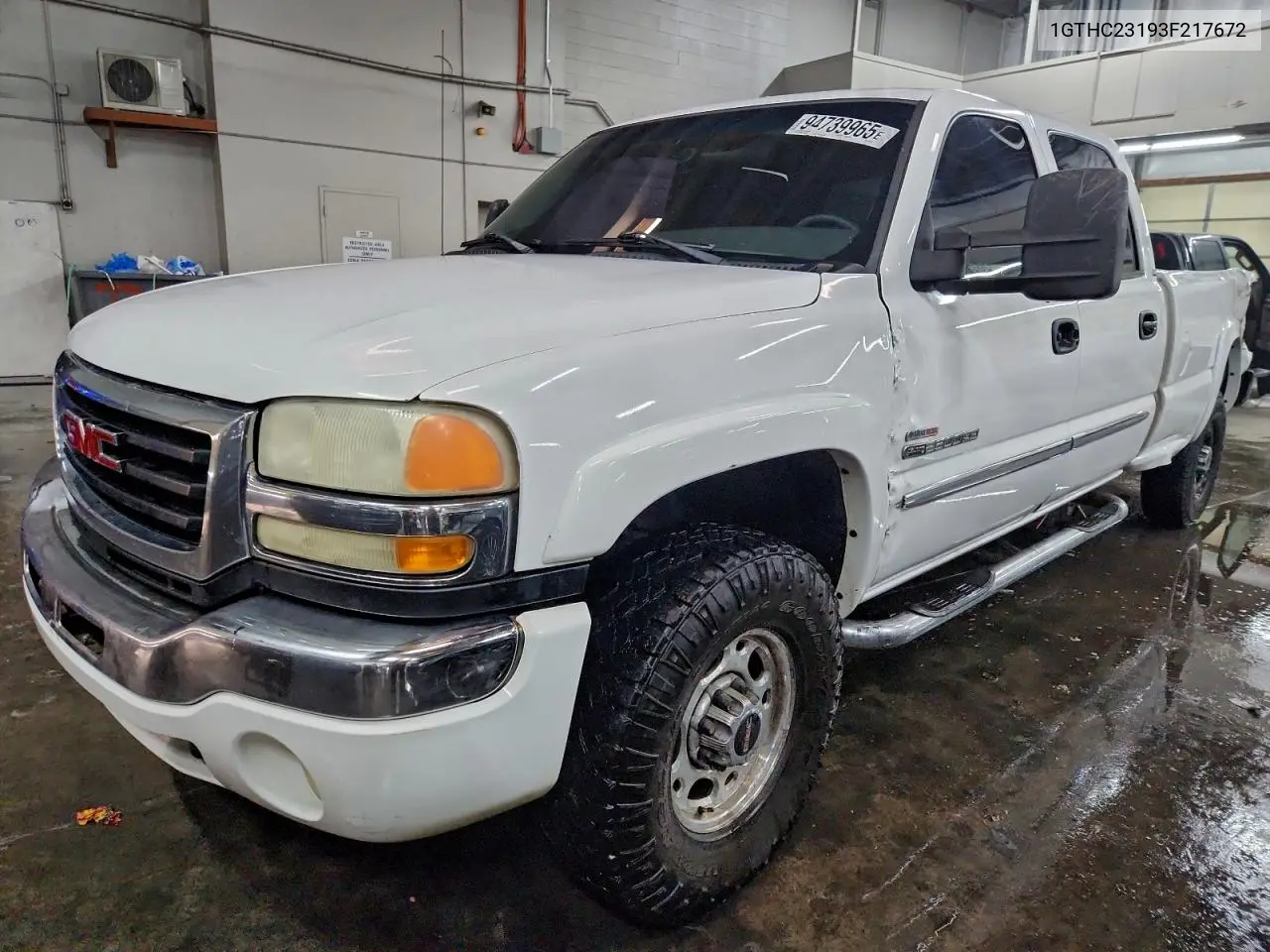 1GTHC23193F217672 2003 GMC Sierra C2500 Heavy Duty