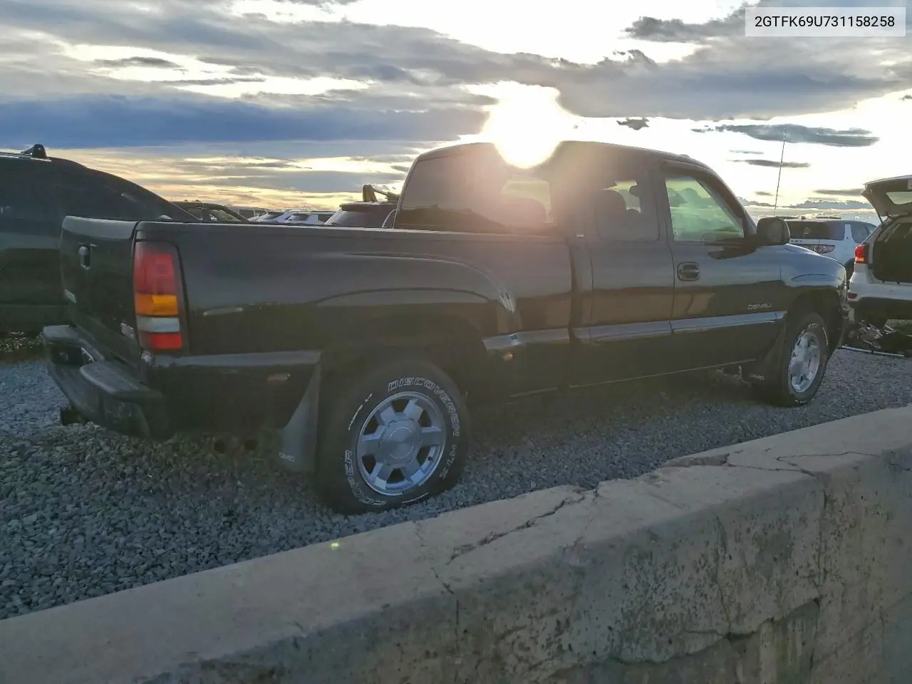 2GTFK69U731158258 2003 GMC Sierra K1500 Denali