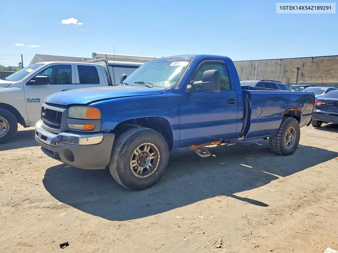 2004 GMC New Sierra K1500 VIN: 1GTEK14X54Z189291 Lot: 55542066