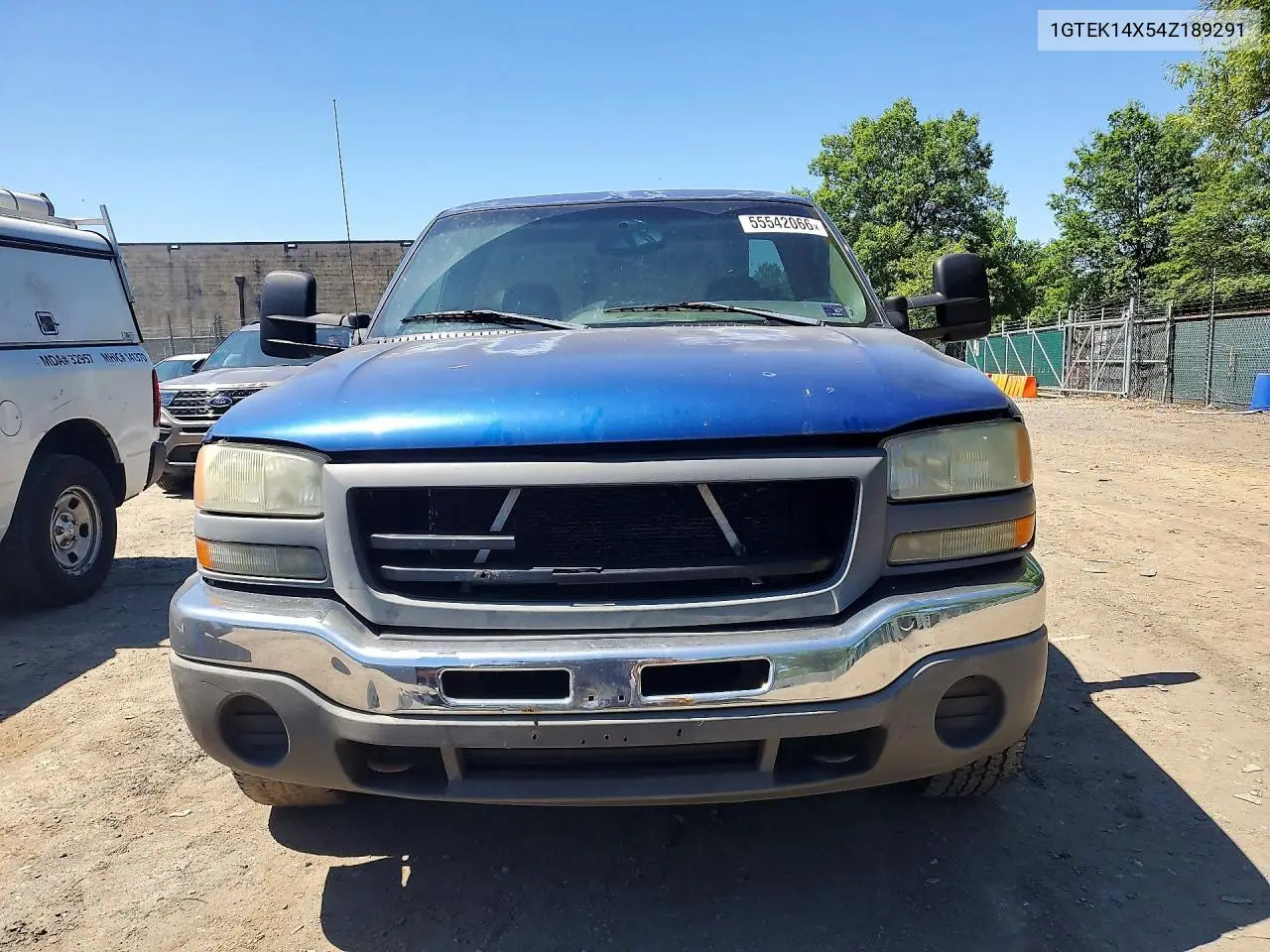 2004 GMC New Sierra K1500 VIN: 1GTEK14X54Z189291 Lot: 55542066