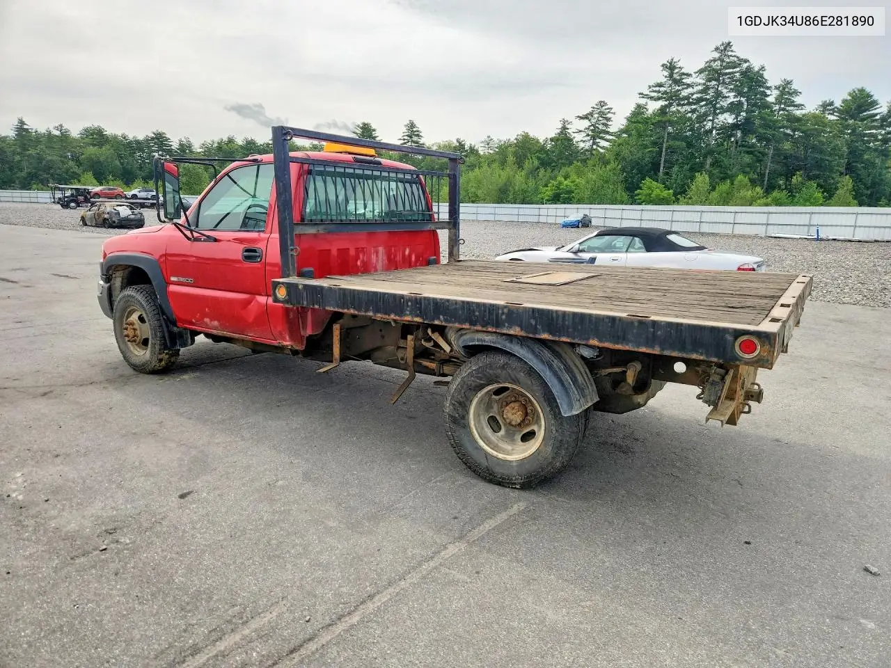 2006 GMC New Sierra K3500 VIN: 1GDJK34U86E281890 Lot: 61330266