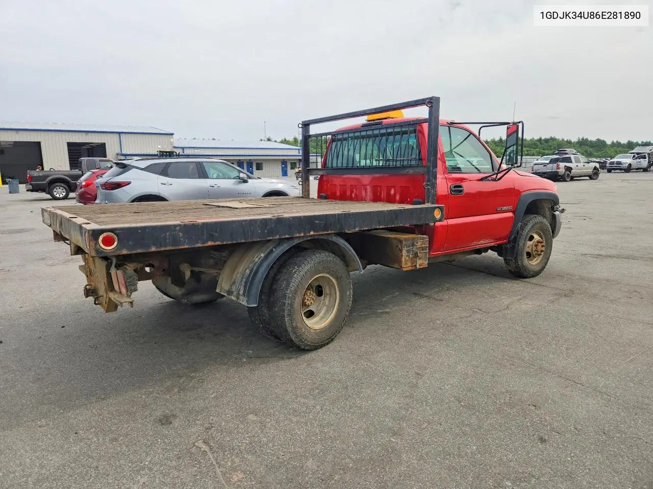 2006 GMC New Sierra K3500 VIN: 1GDJK34U86E281890 Lot: 61330266