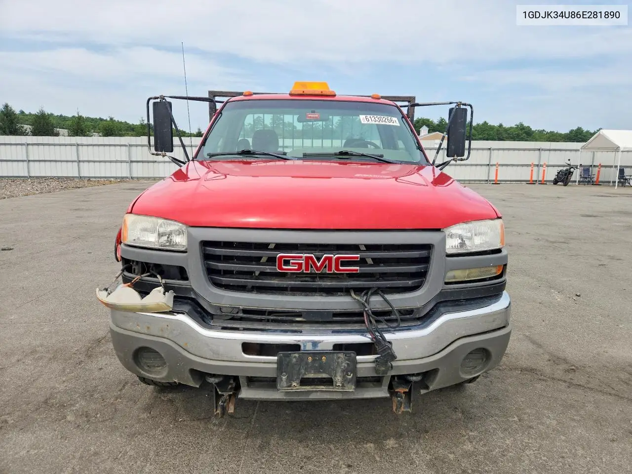 2006 GMC New Sierra K3500 VIN: 1GDJK34U86E281890 Lot: 61330266
