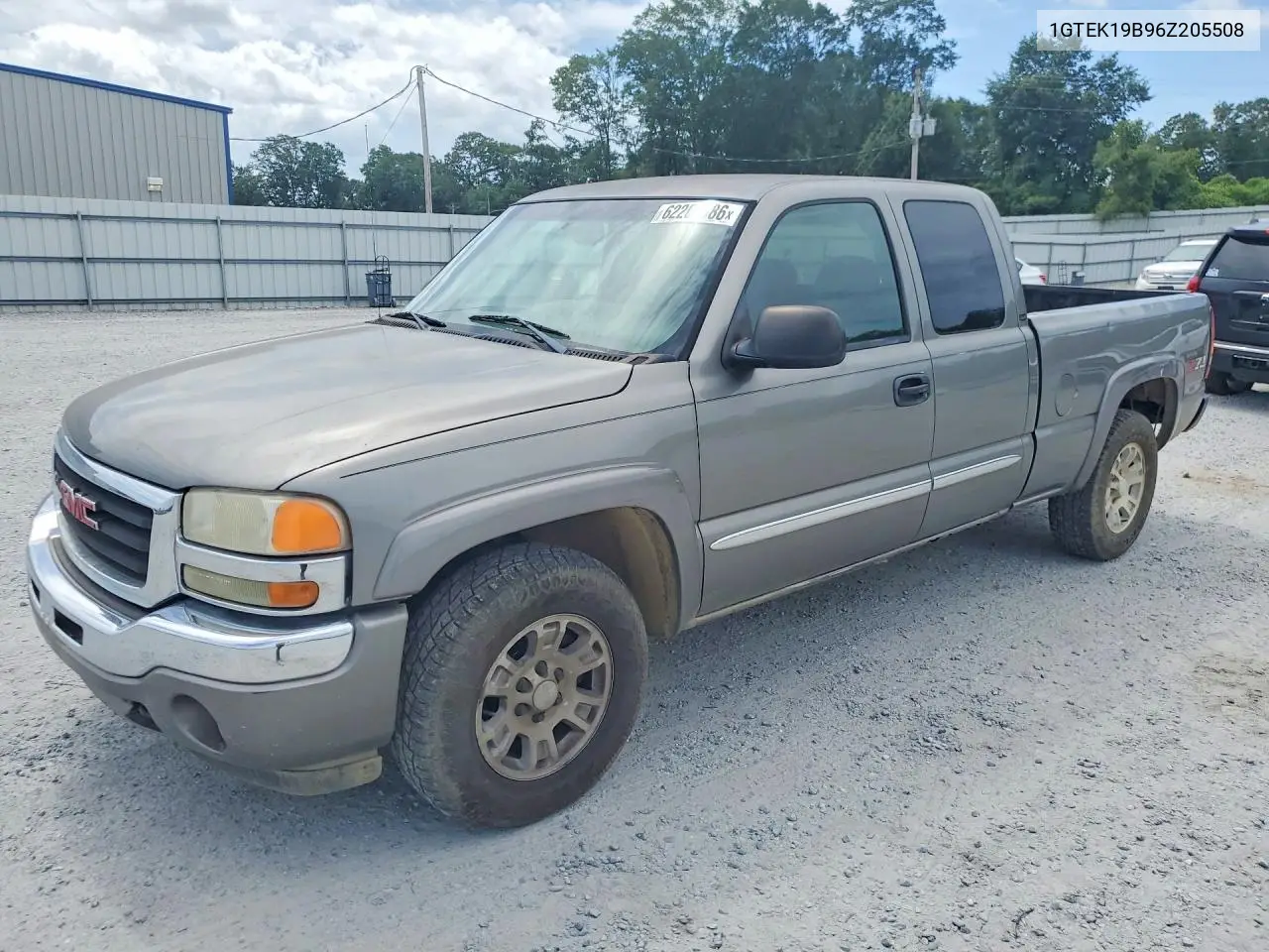1GTEK19B96Z205508 2006 GMC New Sierra K1500