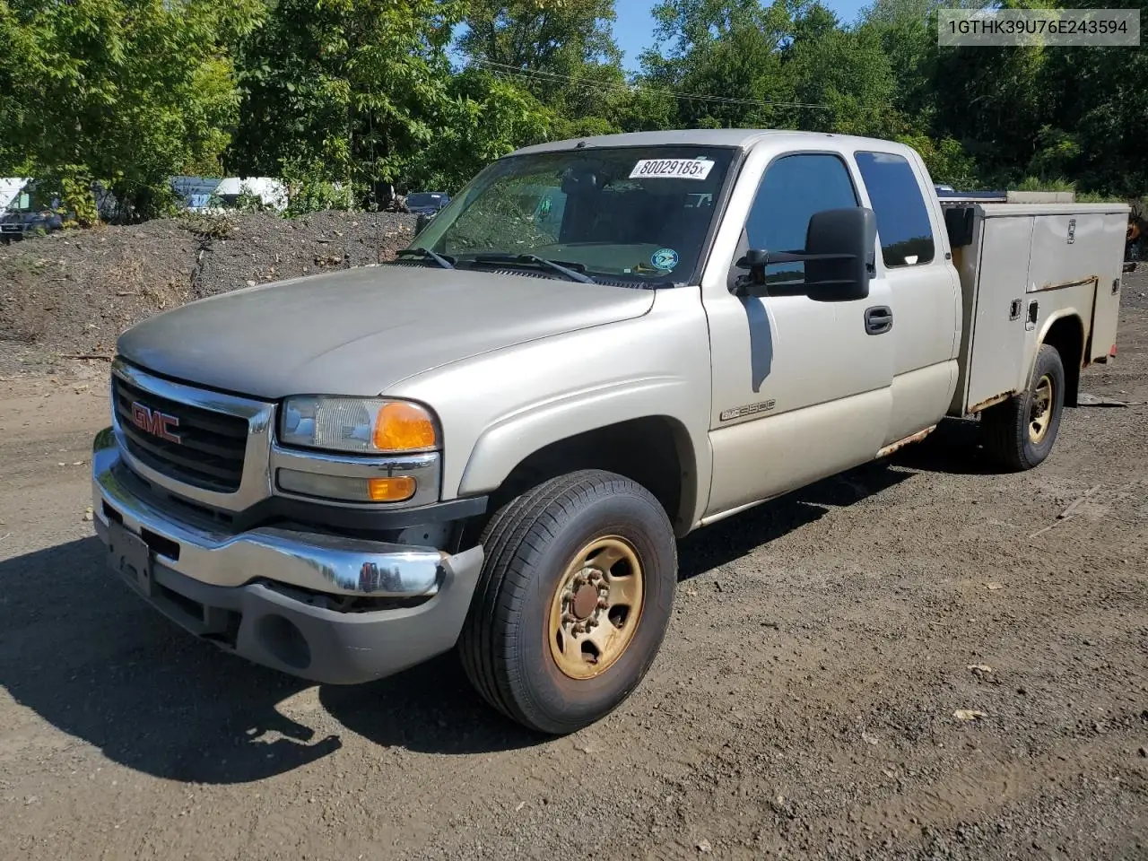 1GTHK39U76E243594 2006 GMC New Sierra K3500