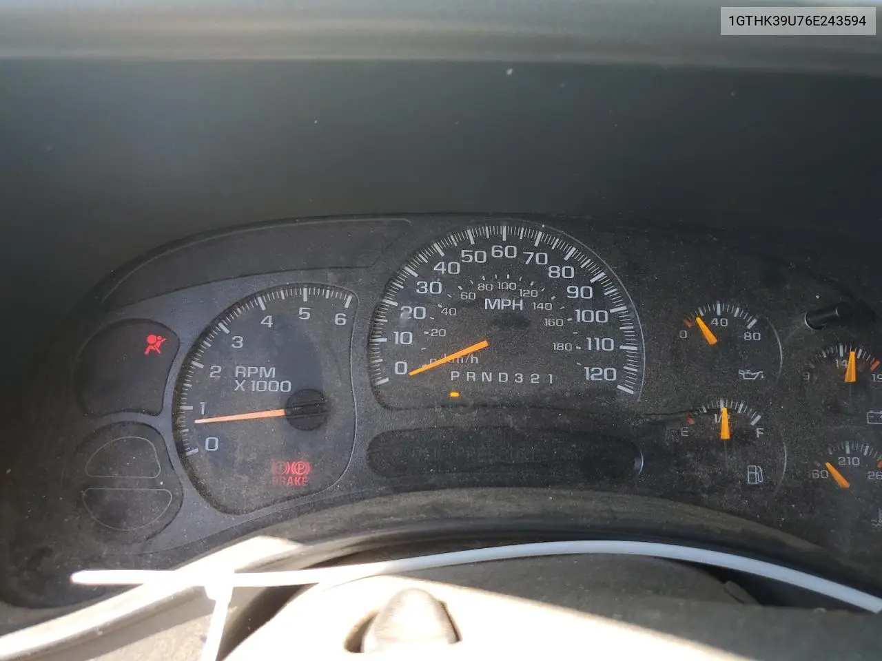 1GTHK39U76E243594 2006 GMC New Sierra K3500