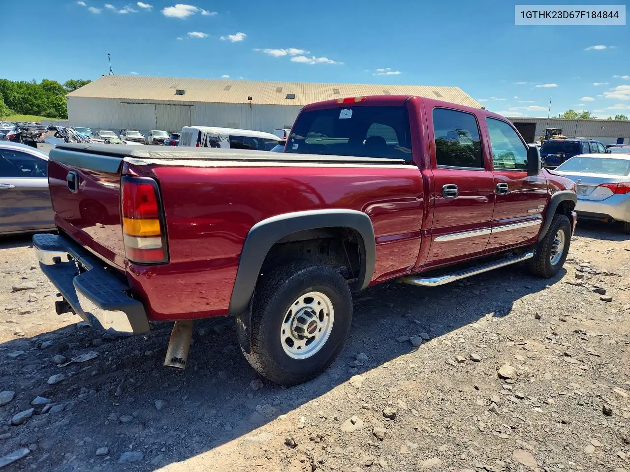 1GTHK23D67F184844 2007 GMC Sierra K2500 Heavy Duty