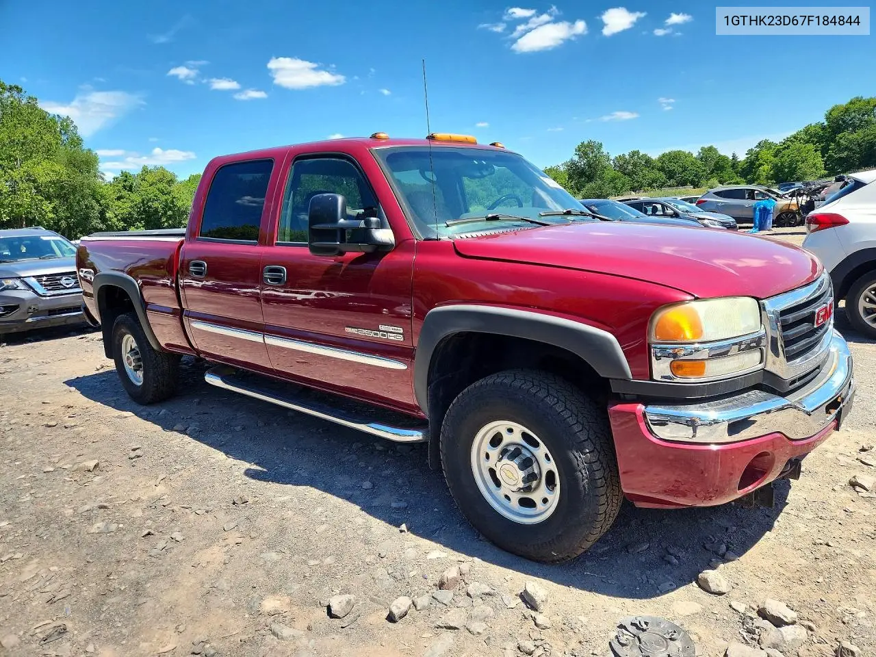1GTHK23D67F184844 2007 GMC Sierra K2500 Heavy Duty