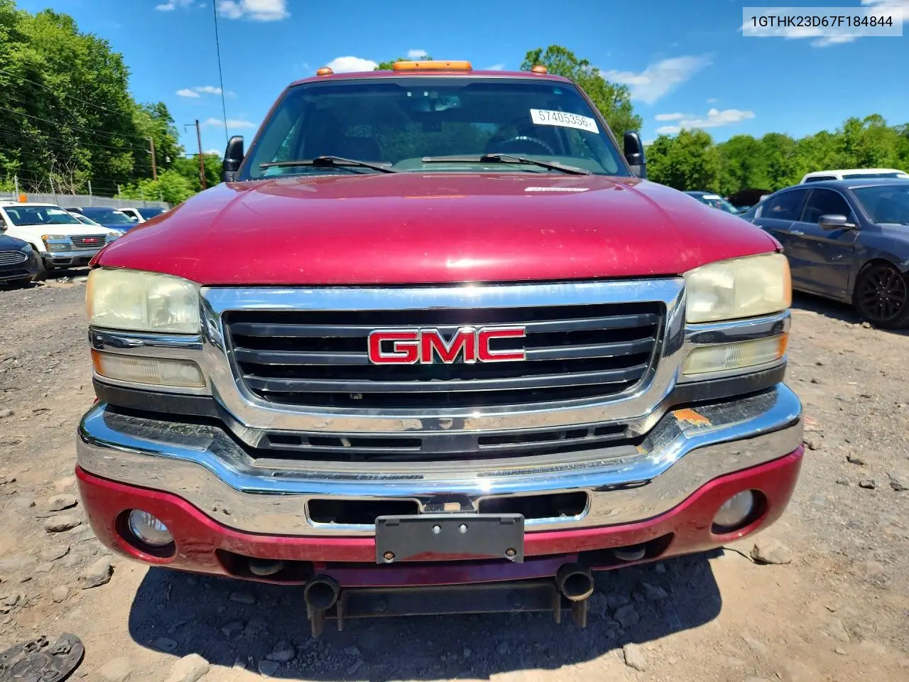 1GTHK23D67F184844 2007 GMC Sierra K2500 Heavy Duty