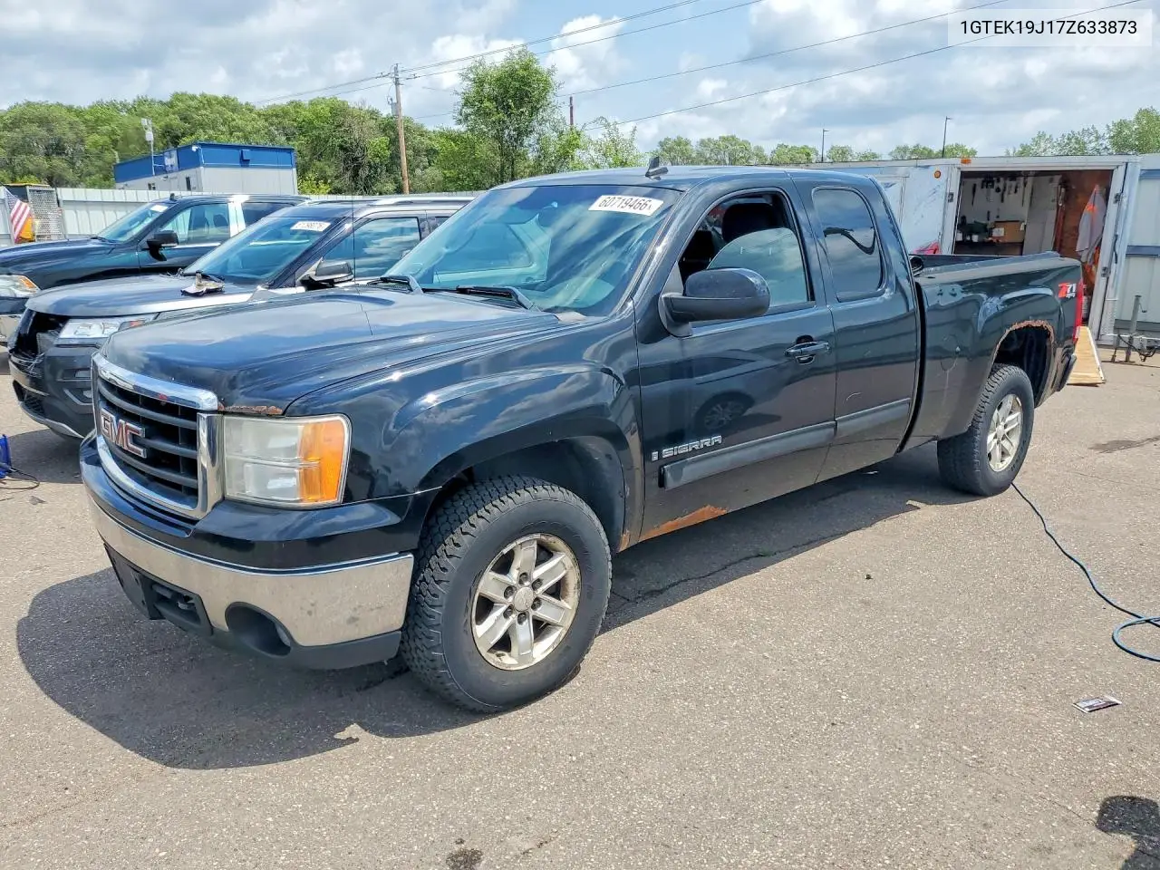 2007 GMC New Sierra K1500 VIN: 1GTEK19J17Z633873 Lot: 60719466