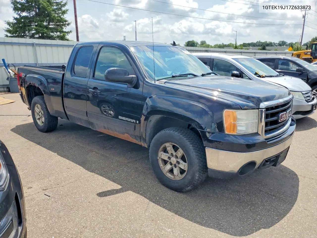 2007 GMC New Sierra K1500 VIN: 1GTEK19J17Z633873 Lot: 60719466