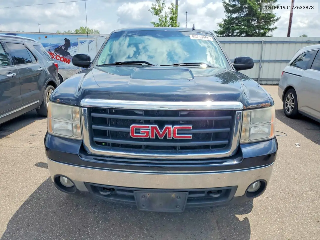 2007 GMC New Sierra K1500 VIN: 1GTEK19J17Z633873 Lot: 60719466