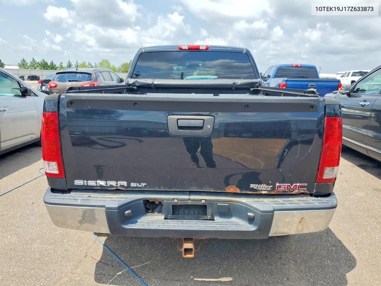 2007 GMC New Sierra K1500 VIN: 1GTEK19J17Z633873 Lot: 60719466