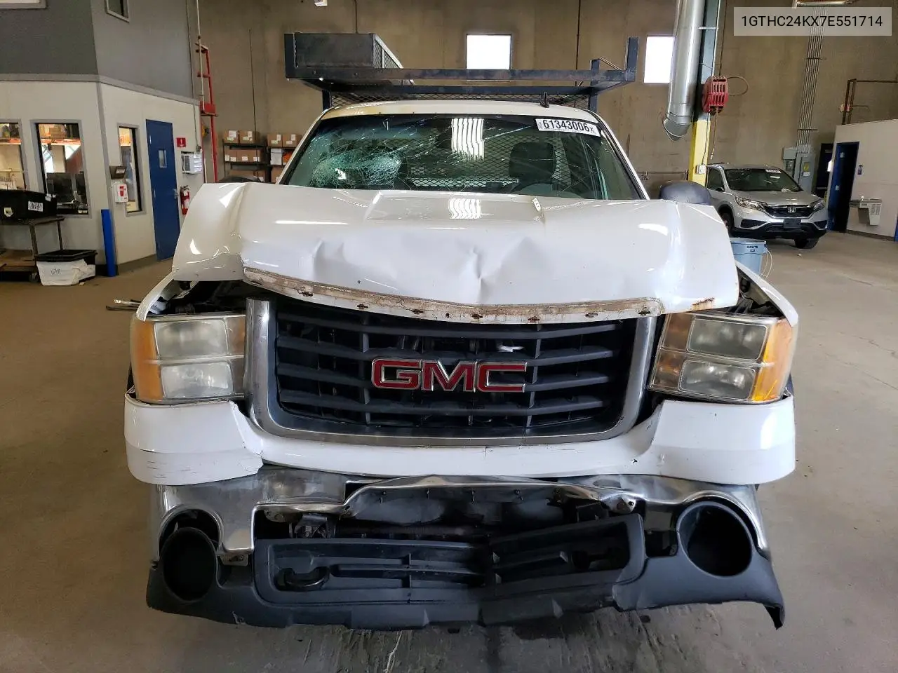 2007 GMC Sierra C2500 Heavy Duty VIN: 1GTHC24KX7E551714 Lot: 61343006