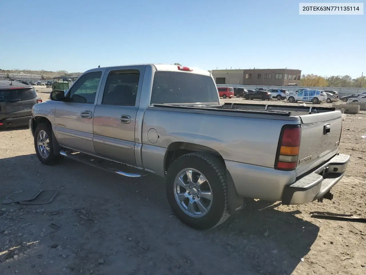 2GTEK63N771135114 2007 GMC Sierra K1500 Denali Classic