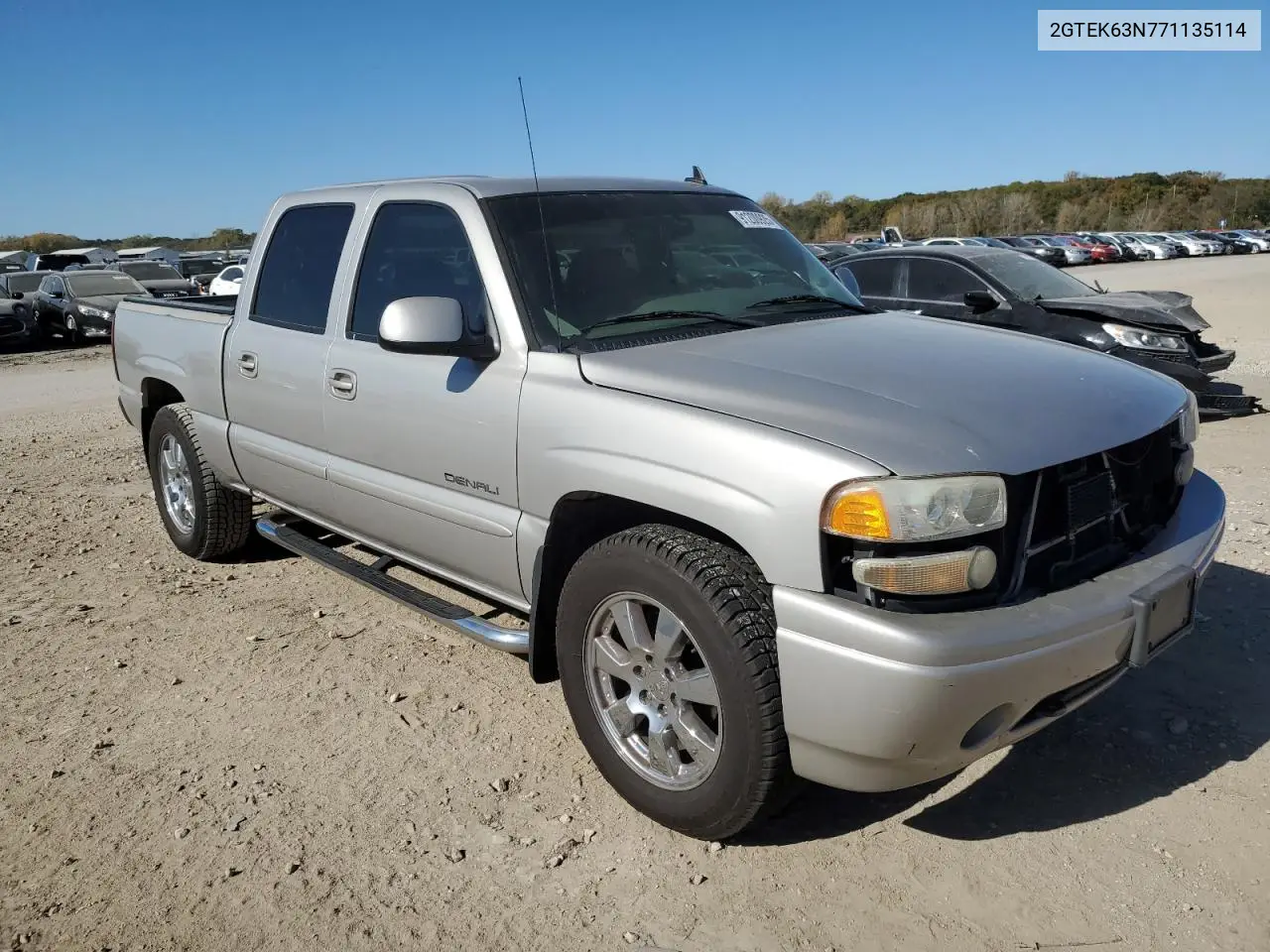 2GTEK63N771135114 2007 GMC Sierra K1500 Denali Classic