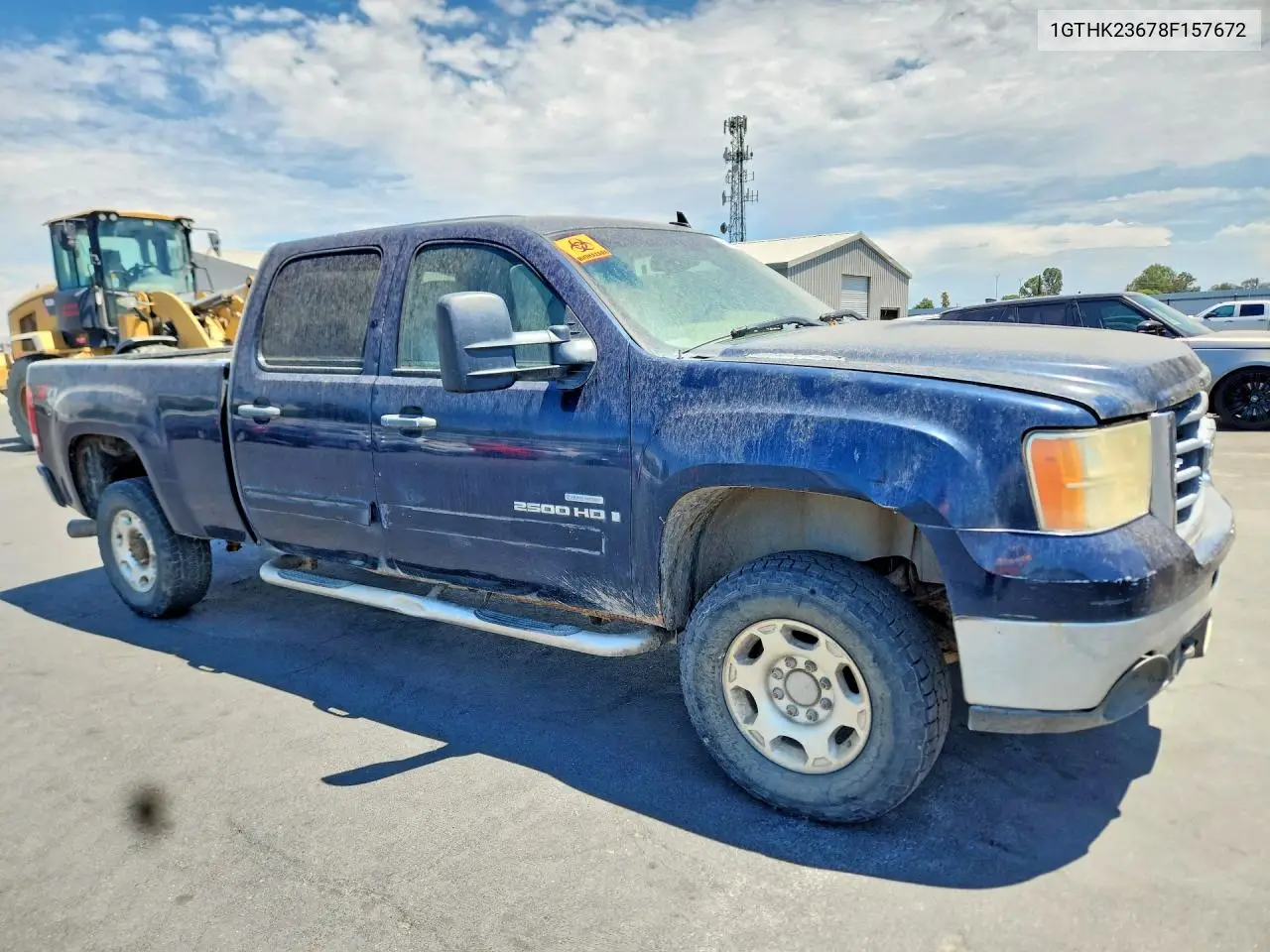 2008 GMC Sierra K2500 Heavy Duty VIN: 1GTHK23678F157672 Lot: 61510506