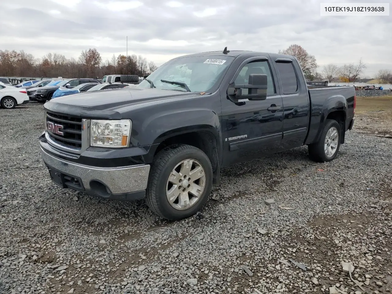 1GTEK19J18Z193638 2008 GMC Sierra K1500
