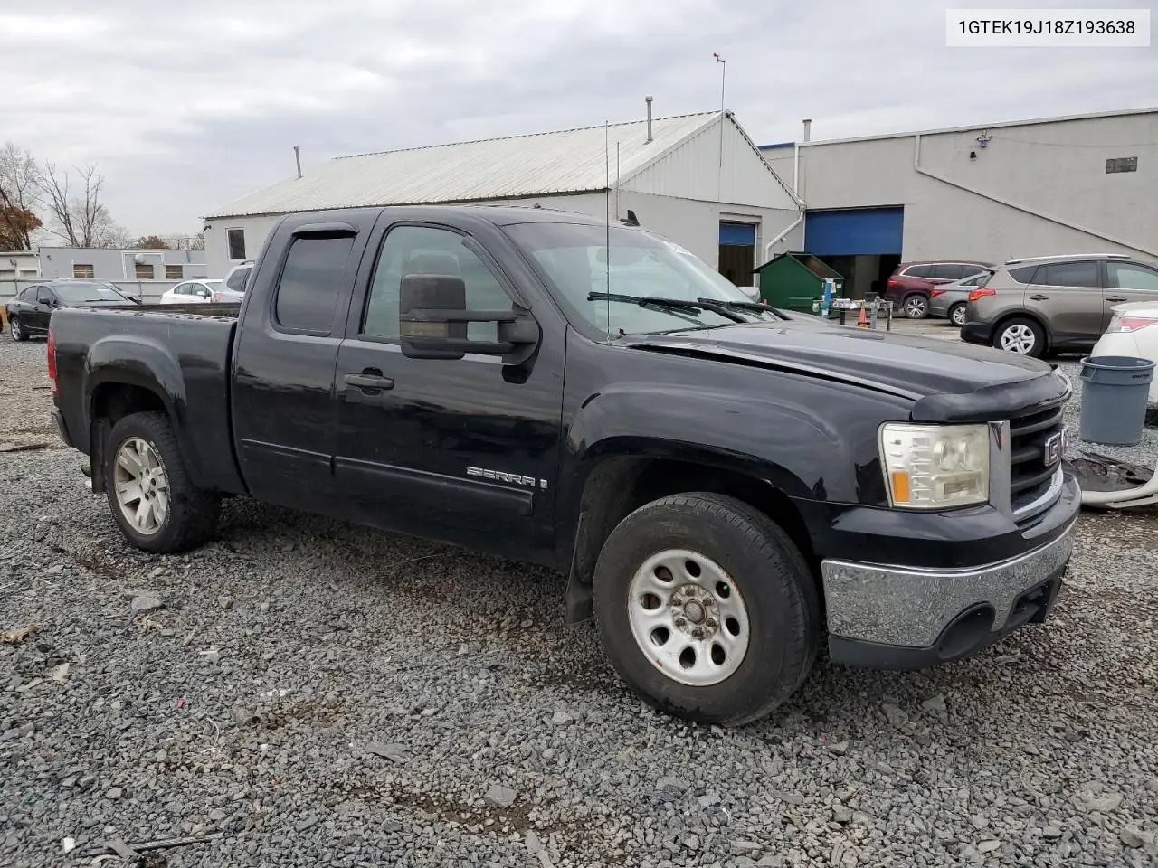 1GTEK19J18Z193638 2008 GMC Sierra K1500