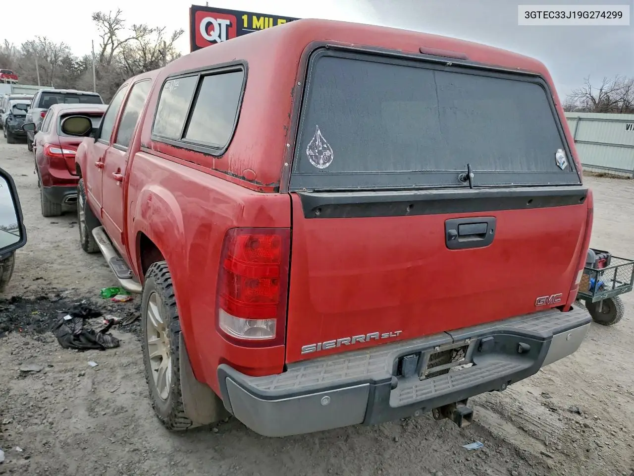 3GTEC33J19G274299 2009 GMC Sierra C1500 Slt