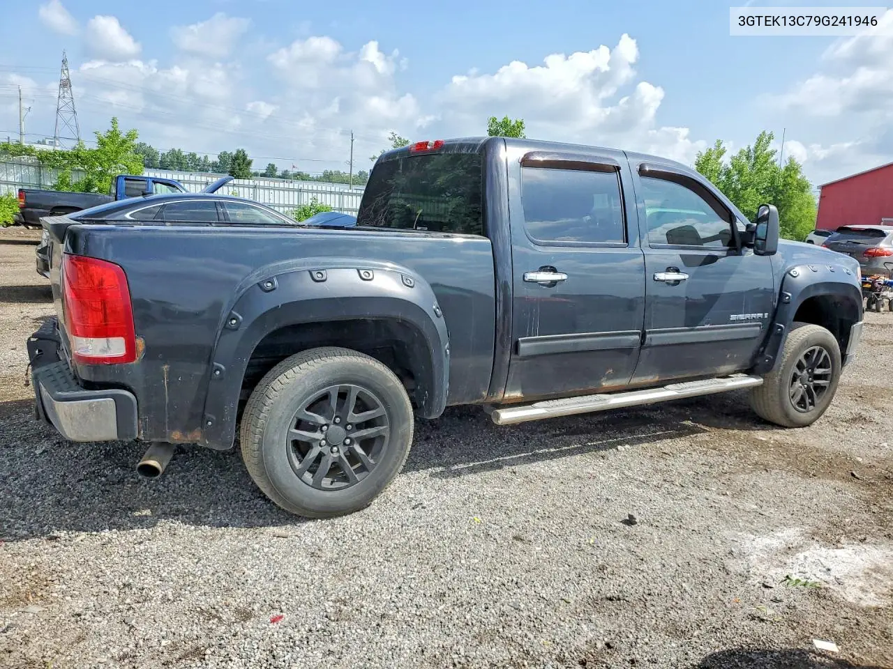 2009 GMC Sierra K1500 VIN: 3GTEK13C79G241946 Lot: 57721836