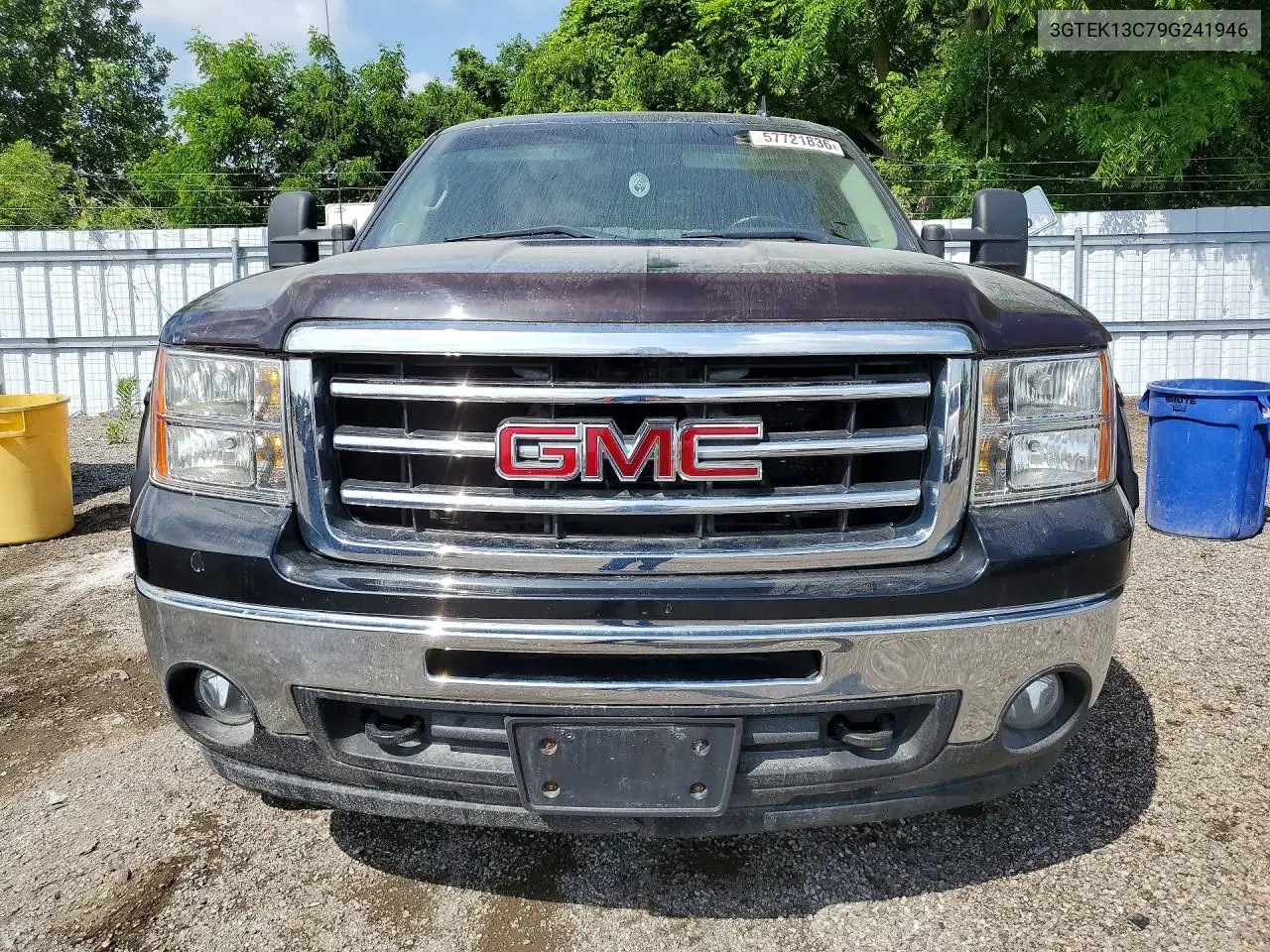 2009 GMC Sierra K1500 VIN: 3GTEK13C79G241946 Lot: 57721836
