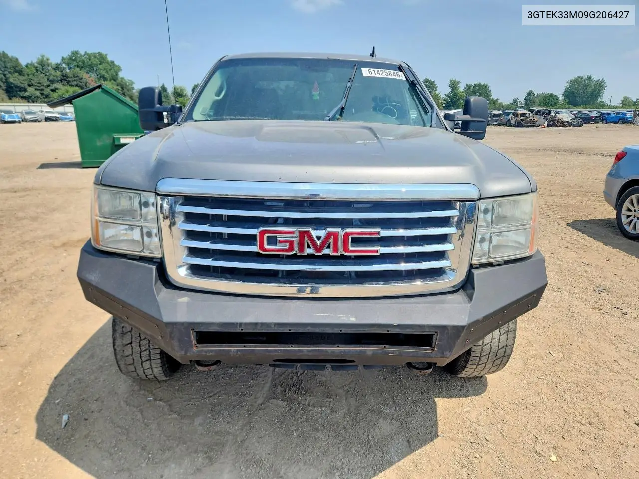 2009 GMC Sierra K1500 Slt VIN: 3GTEK33M09G206427 Lot: 61425846