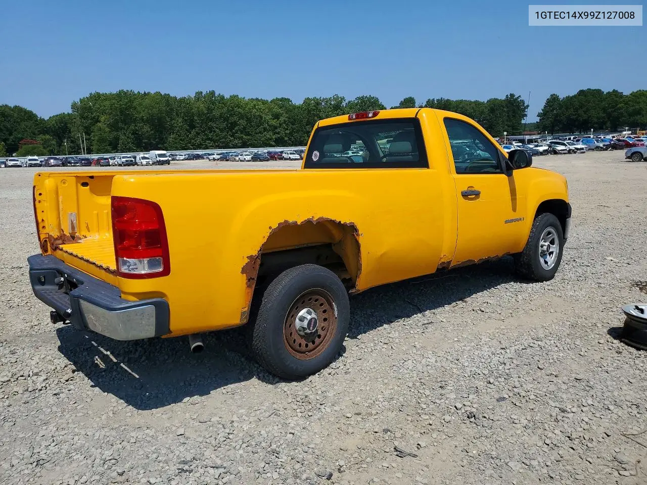 2009 GMC Sierra C1500 VIN: 1GTEC14X99Z127008 Lot: 61818036