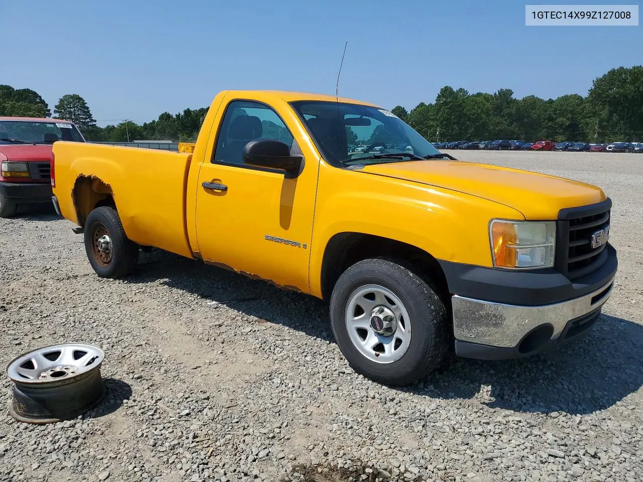 2009 GMC Sierra C1500 VIN: 1GTEC14X99Z127008 Lot: 61818036