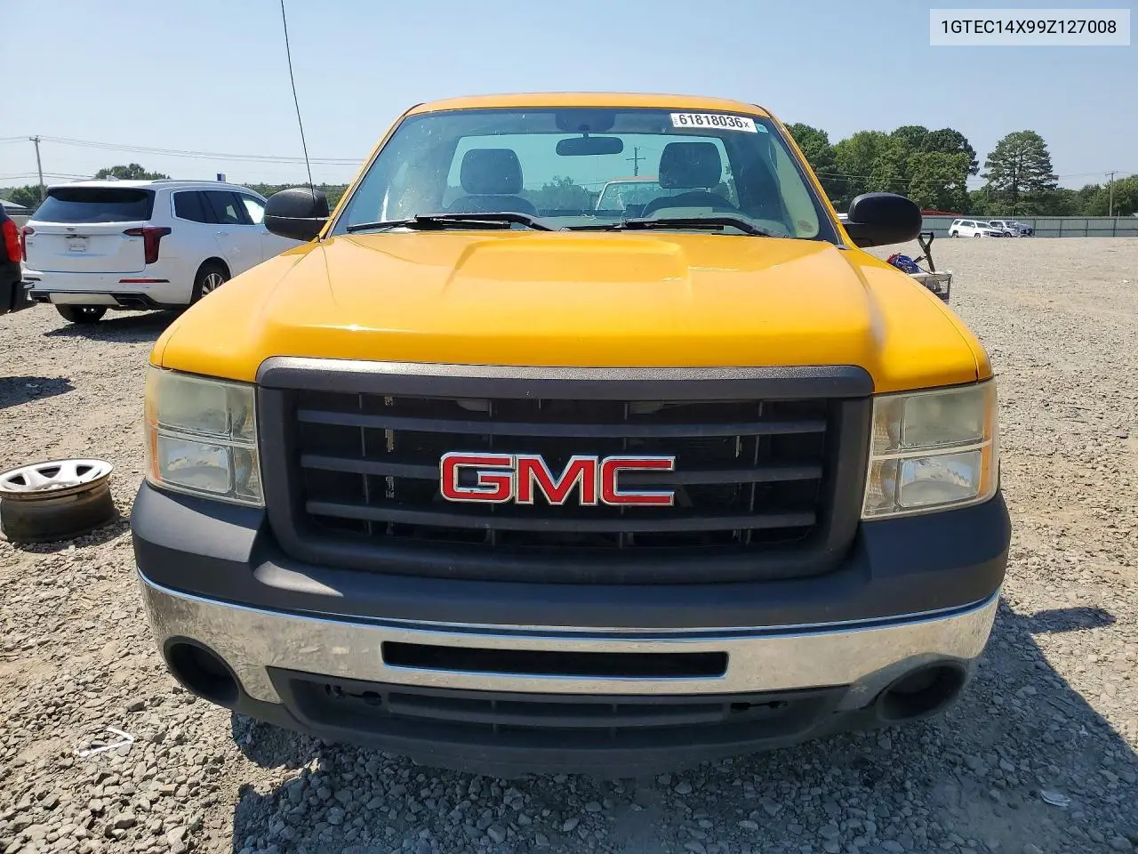 2009 GMC Sierra C1500 VIN: 1GTEC14X99Z127008 Lot: 61818036