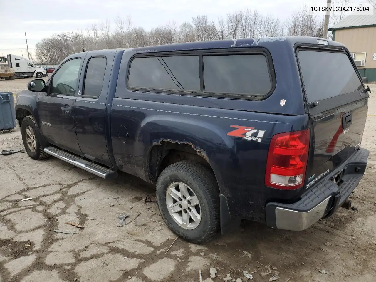 2010 GMC Sierra K1500 Sle VIN: 1GTSKVE33AZ175004 Lot: 44844515