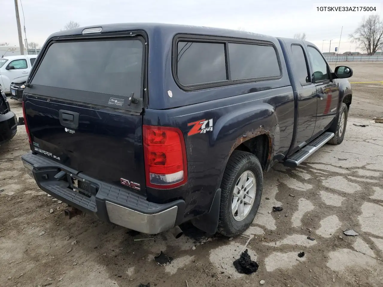 2010 GMC Sierra K1500 Sle VIN: 1GTSKVE33AZ175004 Lot: 44844515
