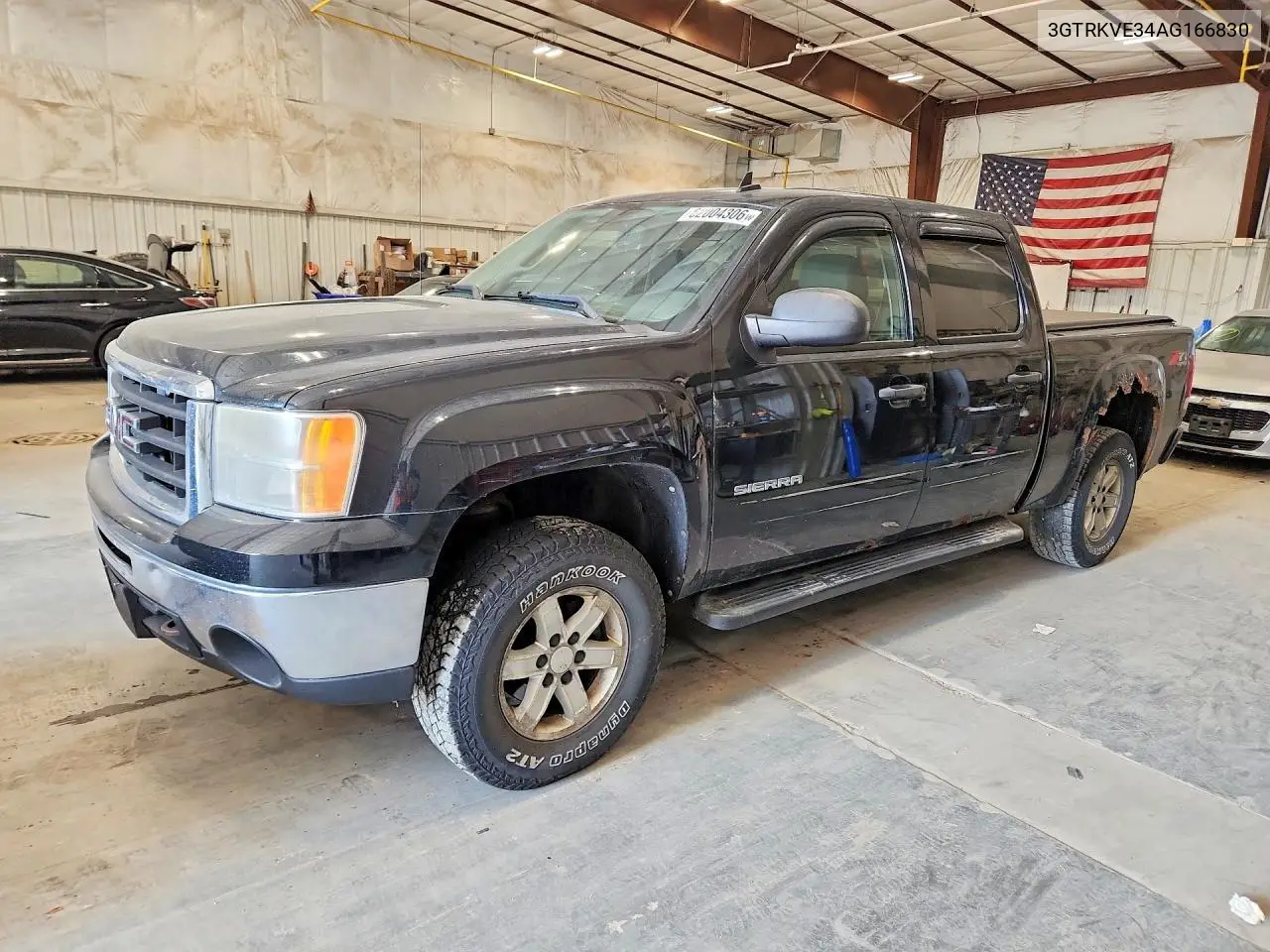 2010 GMC Sierra K1500 Sle VIN: 3GTRKVE34AG166830 Lot: 62004306