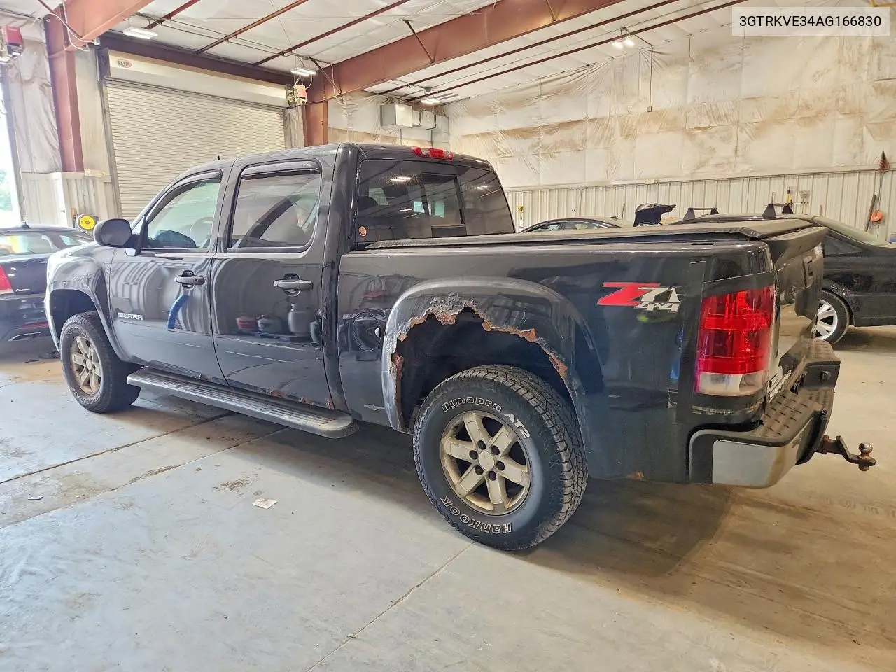 2010 GMC Sierra K1500 Sle VIN: 3GTRKVE34AG166830 Lot: 62004306