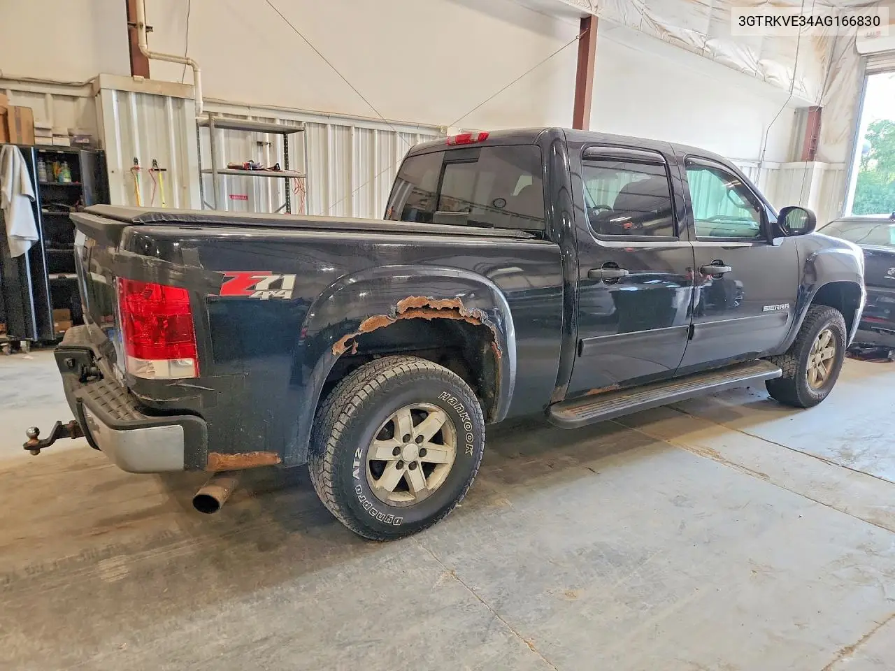2010 GMC Sierra K1500 Sle VIN: 3GTRKVE34AG166830 Lot: 62004306