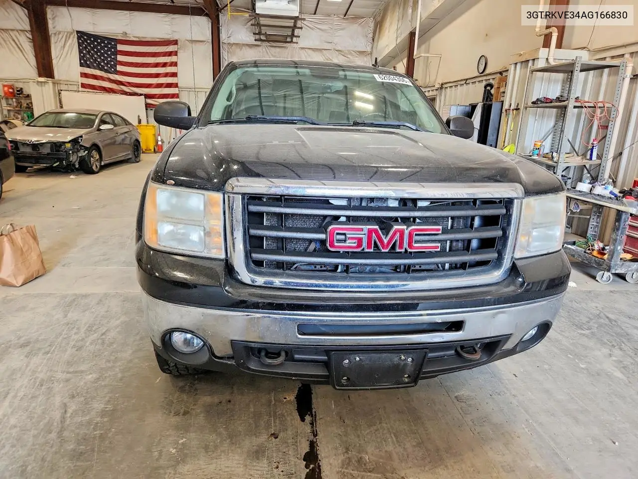 2010 GMC Sierra K1500 Sle VIN: 3GTRKVE34AG166830 Lot: 62004306