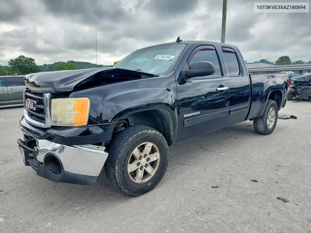 2010 GMC Sierra K1500 Sle VIN: 1GTSKVE3XAZ180894 Lot: 62146166