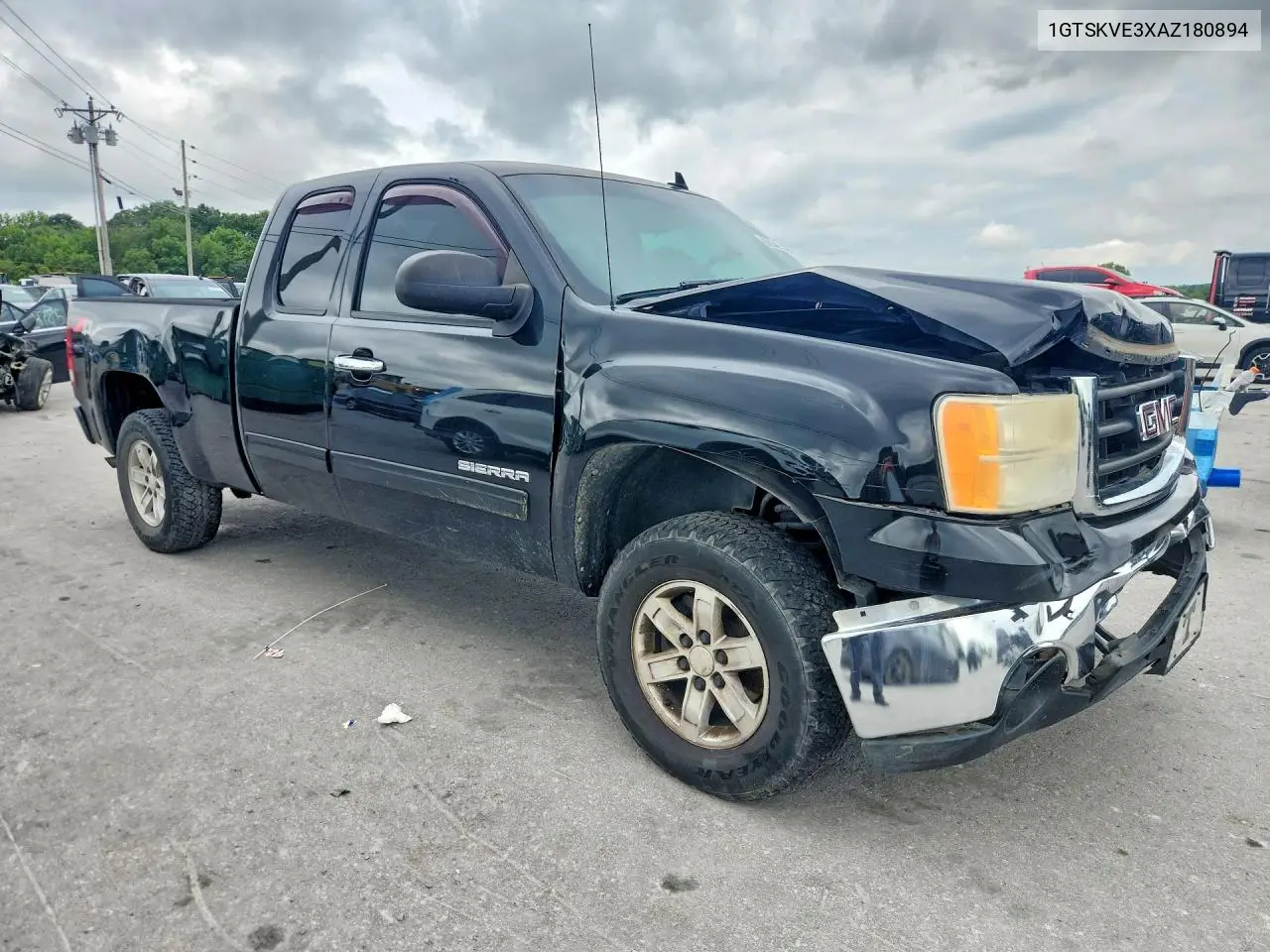 2010 GMC Sierra K1500 Sle VIN: 1GTSKVE3XAZ180894 Lot: 62146166