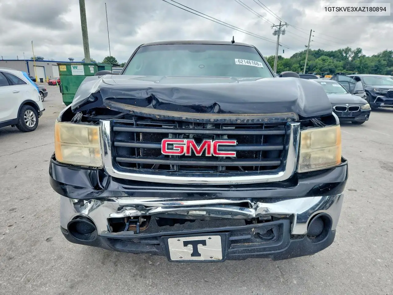 2010 GMC Sierra K1500 Sle VIN: 1GTSKVE3XAZ180894 Lot: 62146166