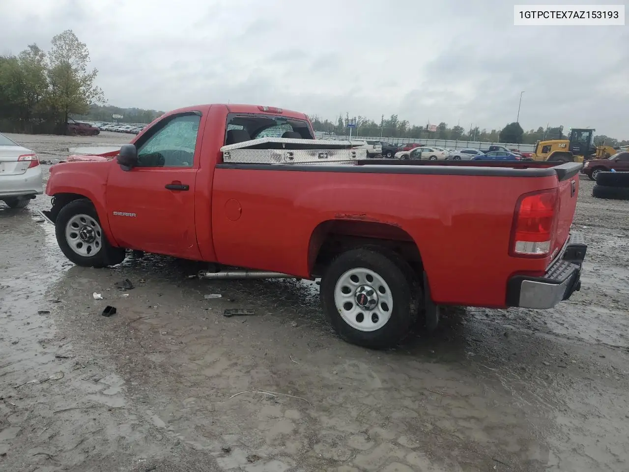 1GTPCTEX7AZ153193 2010 GMC Sierra C1500