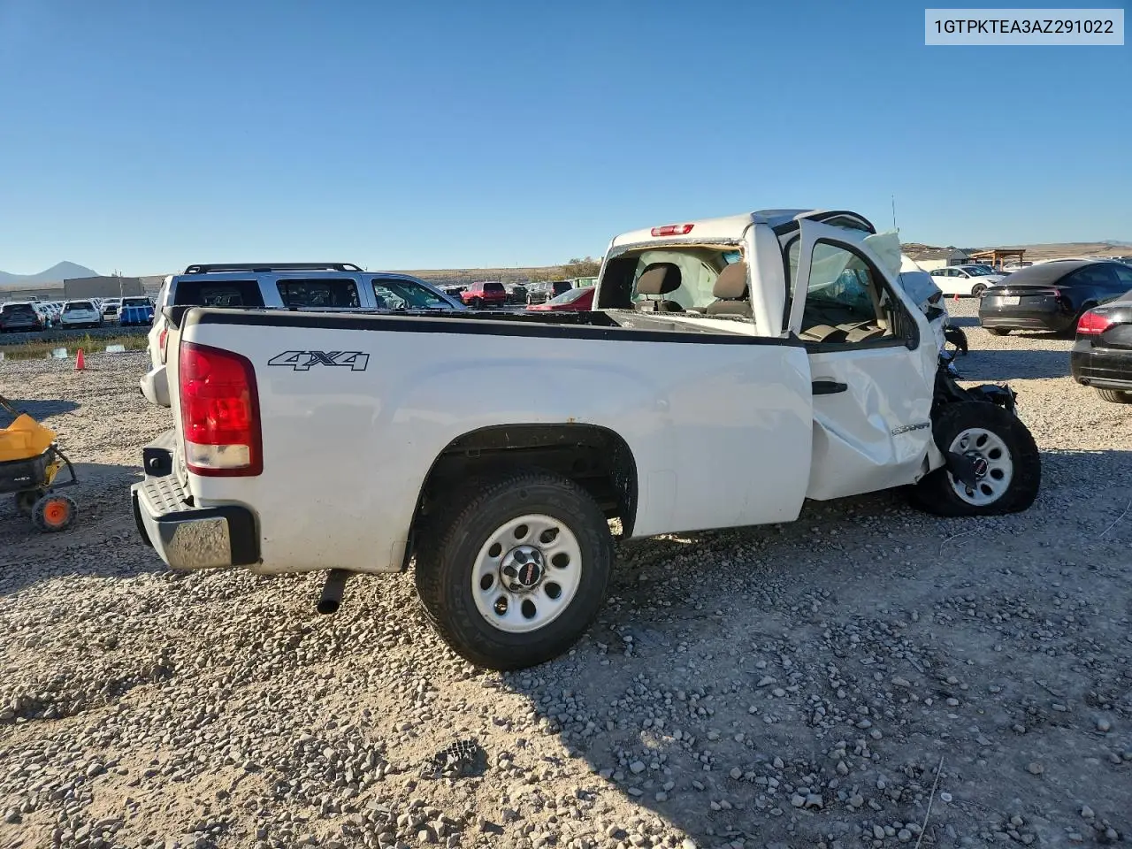 1GTPKTEA3AZ291022 2010 GMC Sierra K1500