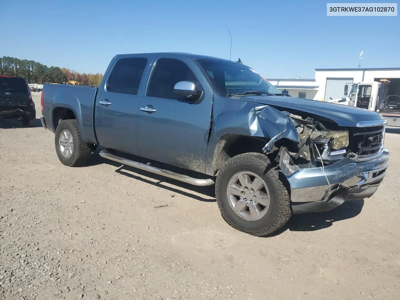 3GTRKWE37AG102870 2010 GMC Sierra K1500 Slt