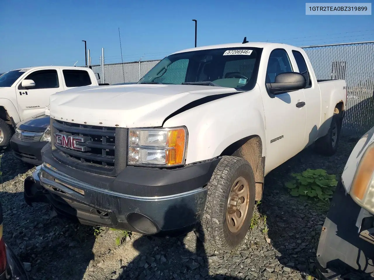 2011 GMC Sierra K1500 VIN: 1GTR2TEA0BZ319899 Lot: 57206946