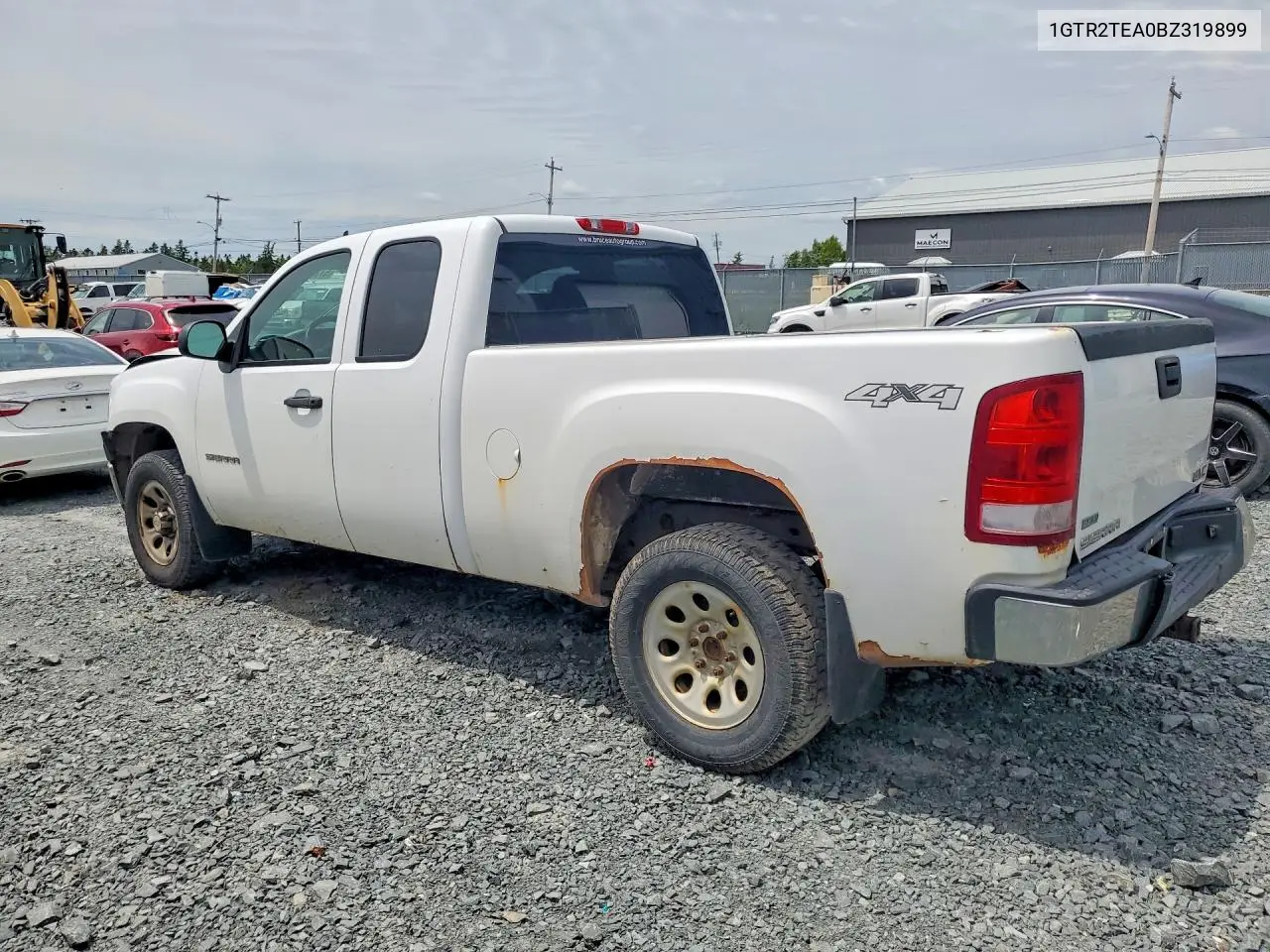 2011 GMC Sierra K1500 VIN: 1GTR2TEA0BZ319899 Lot: 57206946